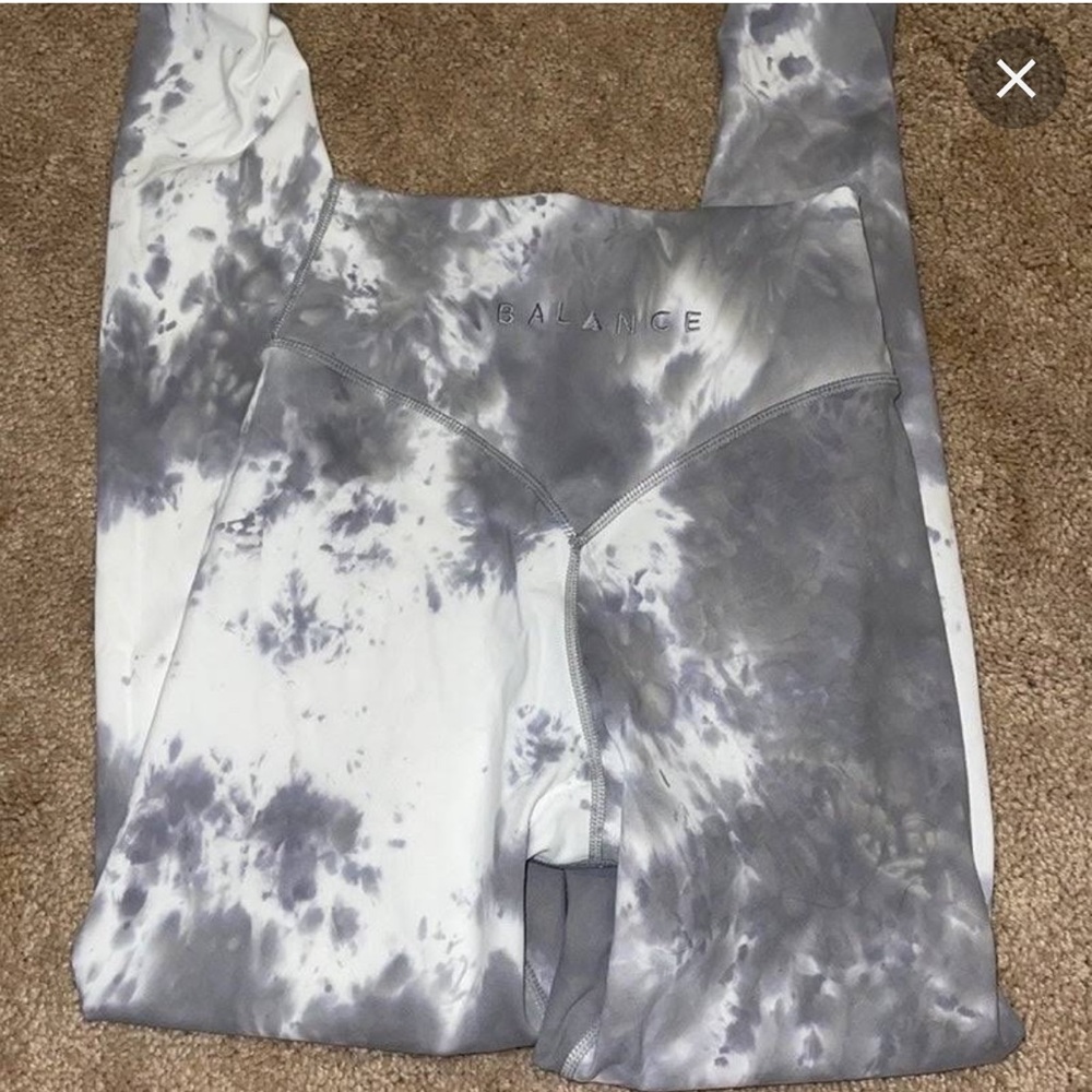 Balance Atheletica Grey White Cloud Leggings